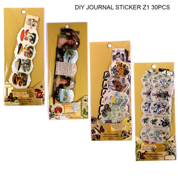 Ravrai Craft - Mumbai Branch Journaling Supplies WhimsyWonders: DIY Journal Stickers Y1 Set (30pcs)