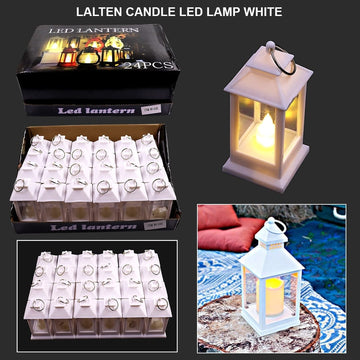 Single 1 pc LALTEN CANDLE LED LAMP WHITE