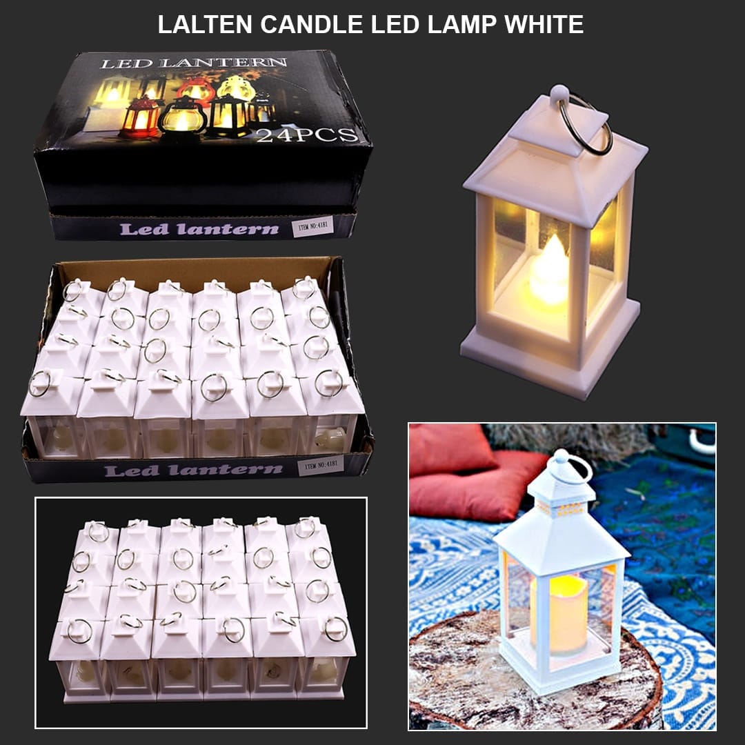 Ravrai Craft - Mumbai Branch Lamps LALTEN CANDLE LED LAMP WHITE