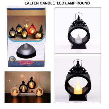 Contain 1 Unit Latlen Candle Led Lamp Round
