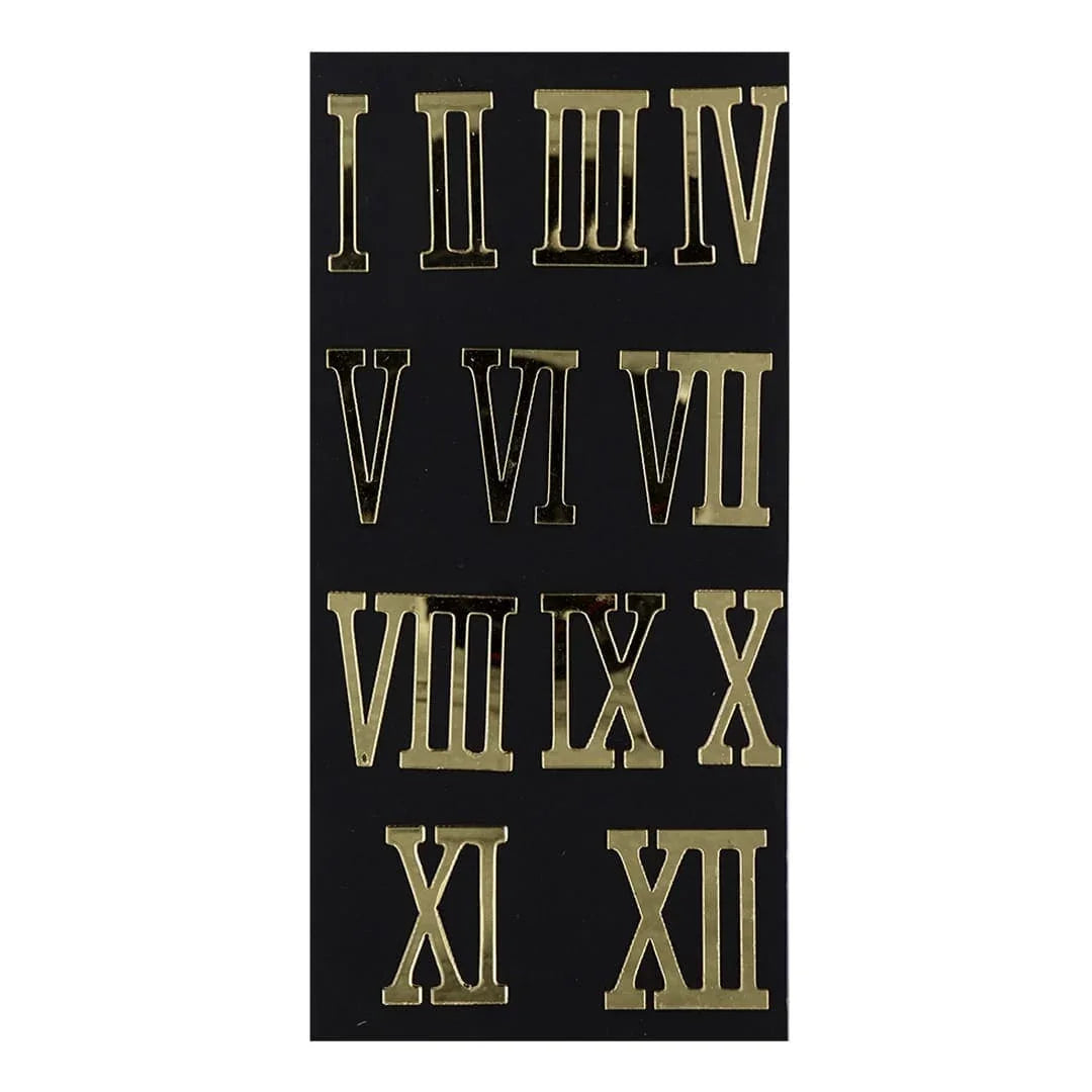 Luxurious Golden Acrylic Roman Letter Cutout - 10-Inch Decorative Statement Piece