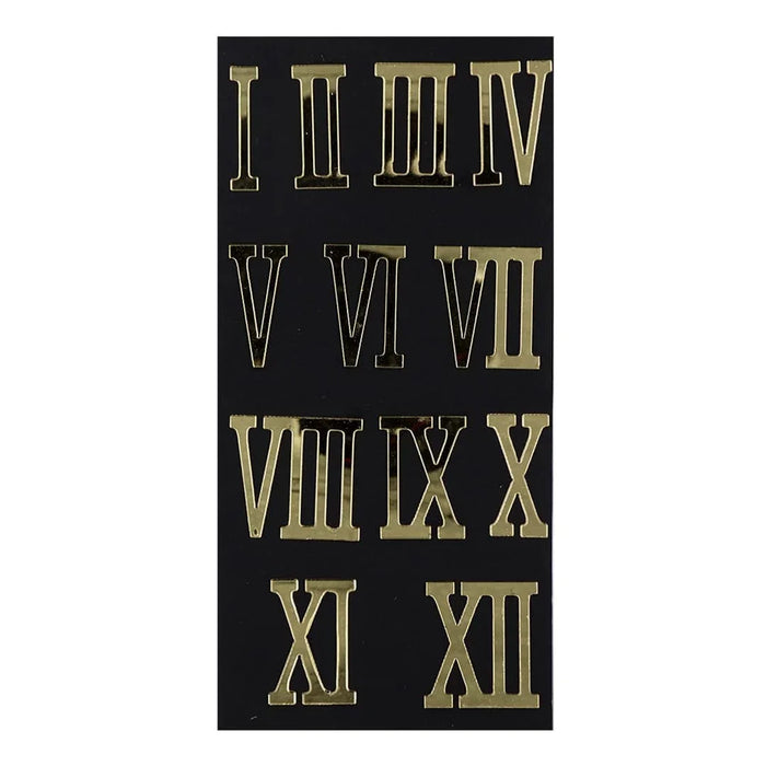 Luxurious Golden Acrylic Roman Letter Cutout - 10-Inch Decorative Statement Piece