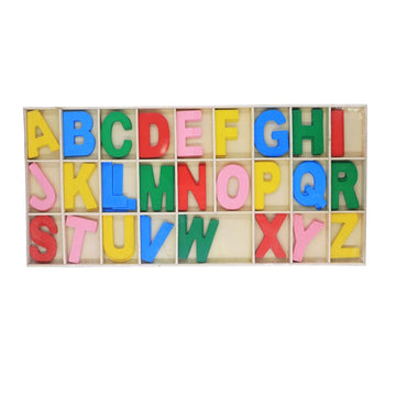 Wooden Alphabet Medium Color