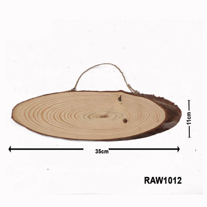 Wooden Name Plate 11X35 Cm