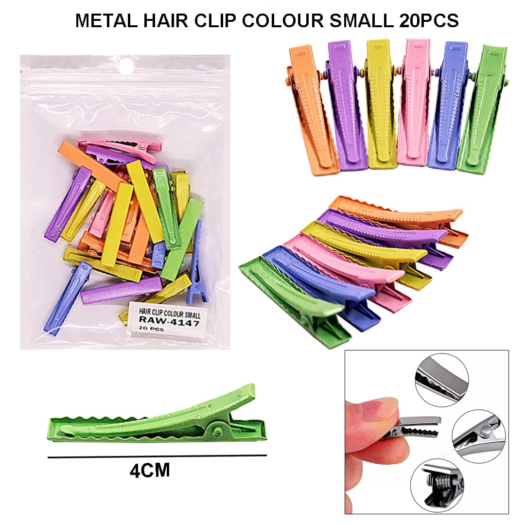 Ravrai Craft - Mumbai Branch Metal Hair Clip METAL HAIR CLIP COLOUR SMALL 20PCS