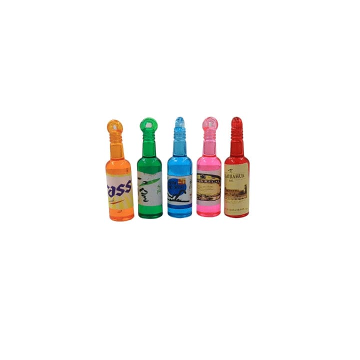 Ravrai Craft - Mumbai Branch Miniatures Architectural Miniature Model Beer Bottle 5Pcs Rawmi-033