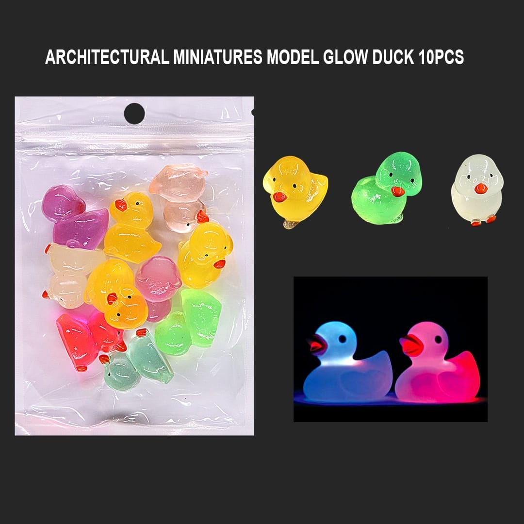 Ravrai Craft - Mumbai Branch Miniatures glowing duck miniatures