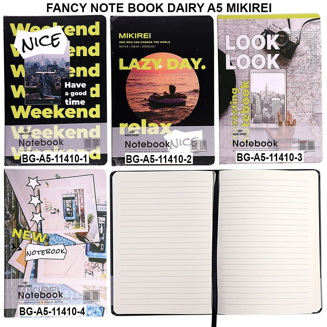 Ravrai Craft - Mumbai Branch NOTE BOOK DAIRY A5 NOTE BOOK DAIRY A5 MIKIREI A5-11410