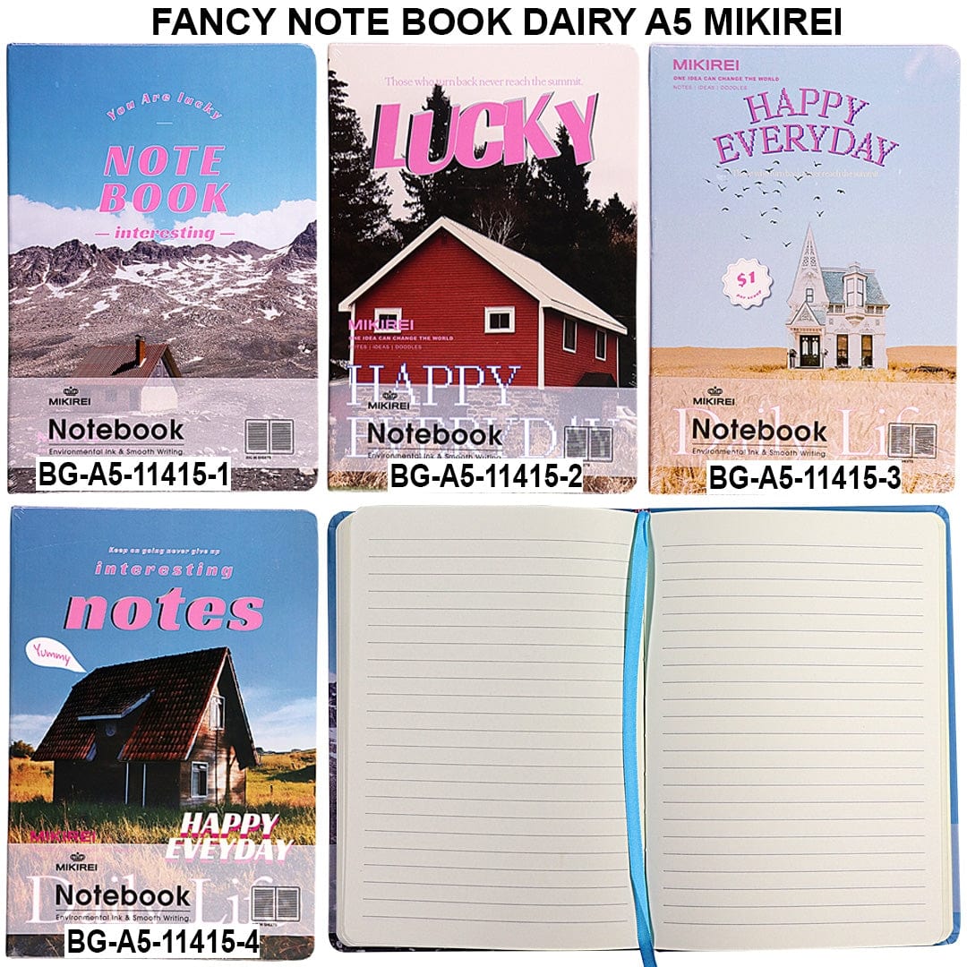 Ravrai Craft - Mumbai Branch NOTE BOOK DAIRY A5 NOTE BOOK DAIRY A5 MIKIREI A5-11415