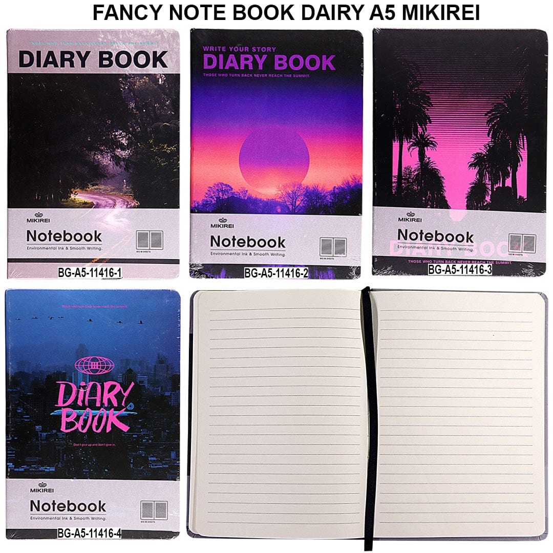 Ravrai Craft - Mumbai Branch NOTE BOOK DAIRY A5 NOTE BOOK DAIRY A5 MIKIREI A5-11416