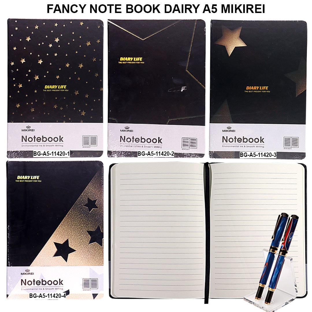 Ravrai Craft - Mumbai Branch NOTE BOOK DAIRY A5 NOTE BOOK DAIRY A5 MIKIREI A5-11420