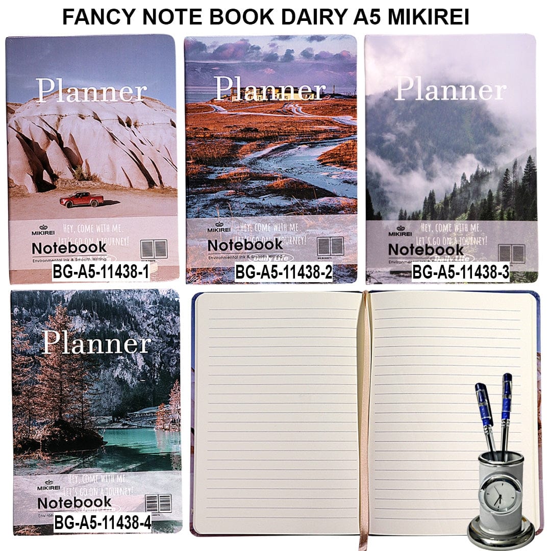 Ravrai Craft - Mumbai Branch NOTE BOOK DAIRY A5 NOTE BOOK DAIRY A5 MIKIREI A5-11438