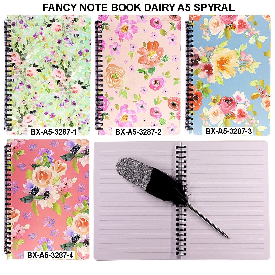 Ravrai Craft - Mumbai Branch NOTE BOOK DAIRY A5 NOTE BOOK DAIRY A5 SPYRAL BXA5-3287