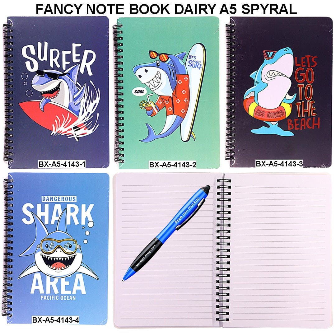 Ravrai Craft - Mumbai Branch NOTE BOOK DAIRY A5 NOTE BOOK DAIRY A5 SPYRAL BXA5-4143