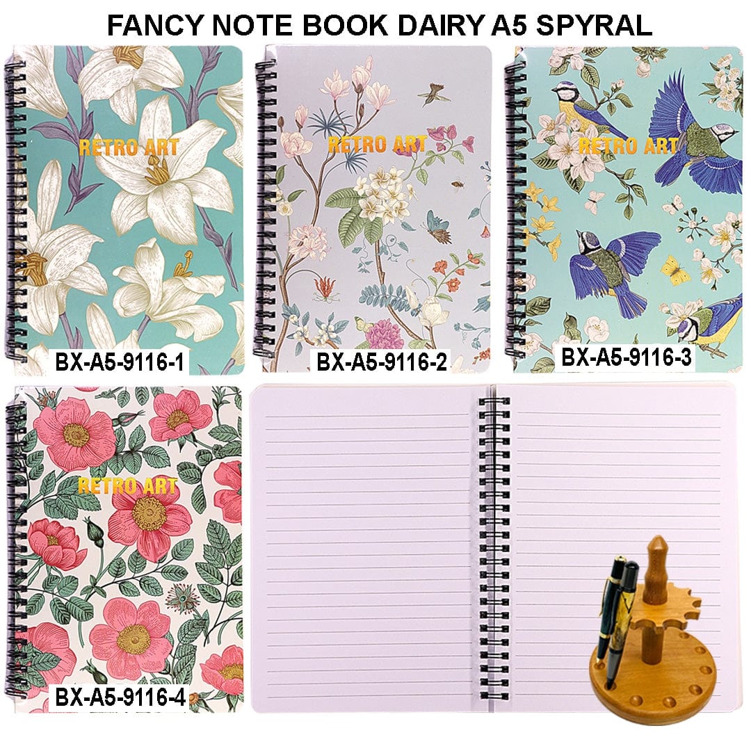 Ravrai Craft - Mumbai Branch NOTE BOOK DAIRY A5 NOTE BOOK DAIRY A5 SPYRAL BXA5-9116