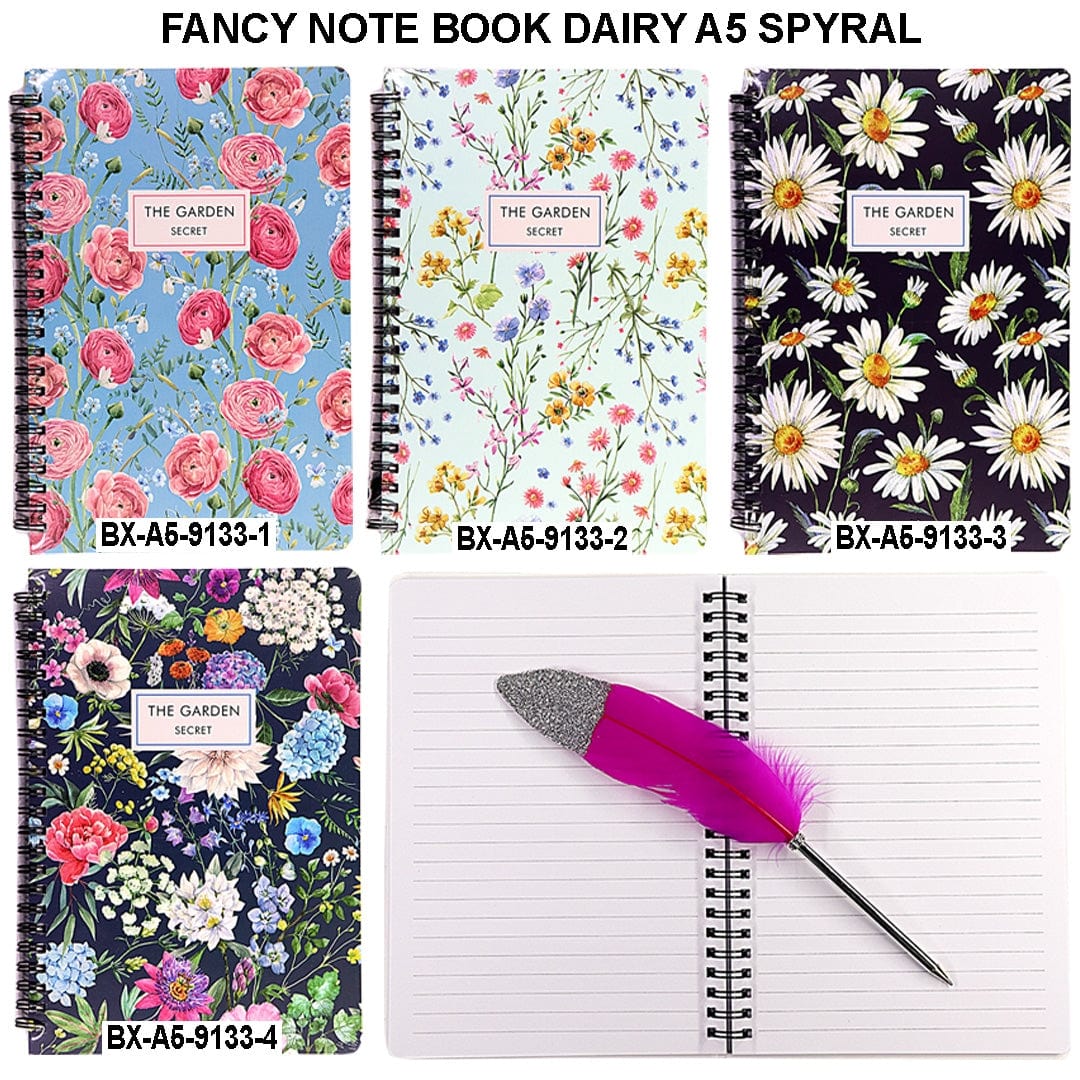 Ravrai Craft - Mumbai Branch NOTE BOOK DAIRY A5 NOTE BOOK DAIRY A5 SPYRAL BXA5-9133