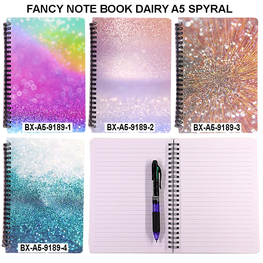 Ravrai Craft - Mumbai Branch NOTE BOOK DAIRY A5 NOTE BOOK DAIRY A5 SPYRAL BXA5-9189