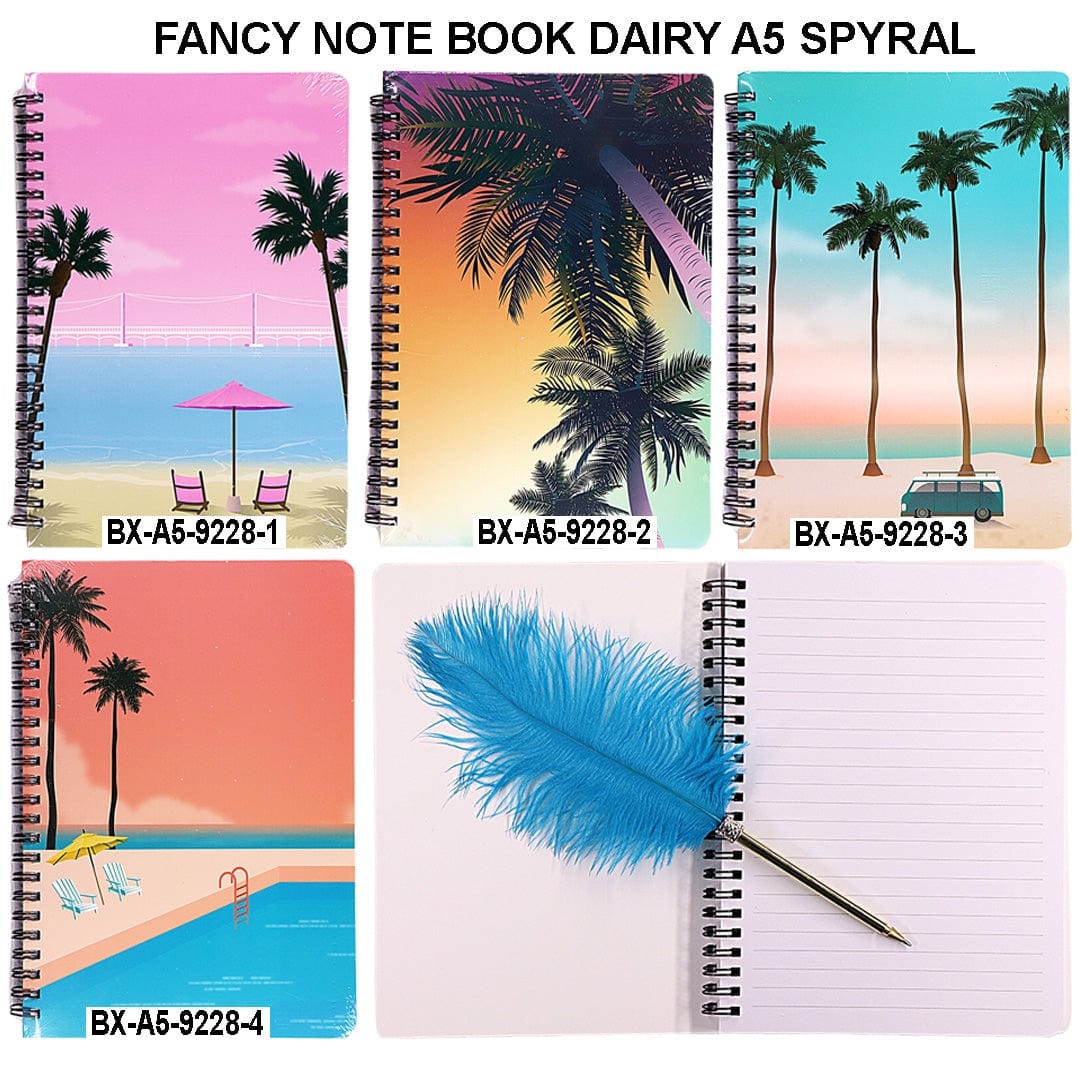 Ravrai Craft - Mumbai Branch NOTE BOOK DAIRY A5 NOTE BOOK DAIRY A5 SPYRAL BXA5-9228