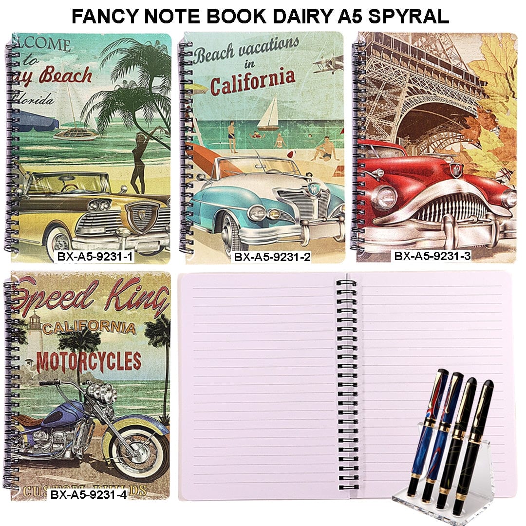 Ravrai Craft - Mumbai Branch NOTE BOOK DAIRY A5 NOTE BOOK DAIRY A5 SPYRAL BXA5-9231