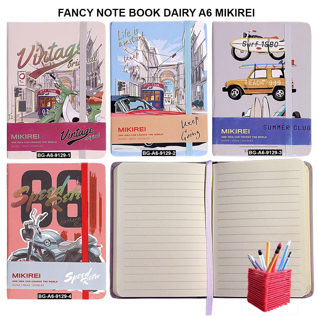 Ravrai Craft - Mumbai Branch NOTE BOOK DAIRY A6 Fancy Notebook Dairy A6