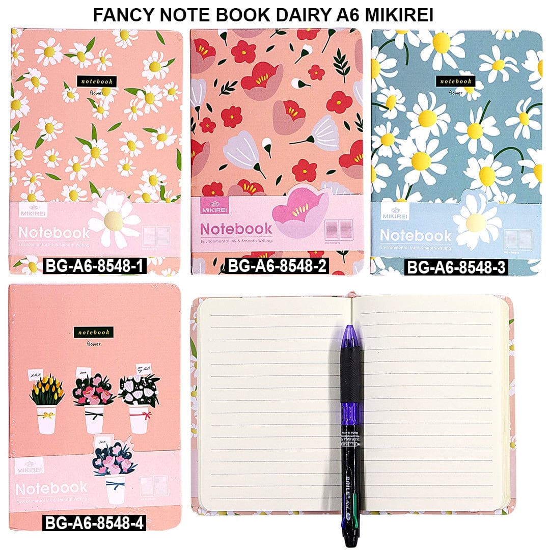 Ravrai Craft - Mumbai Branch NOTE BOOK DAIRY A6 Fancy Notebook Dairy A6