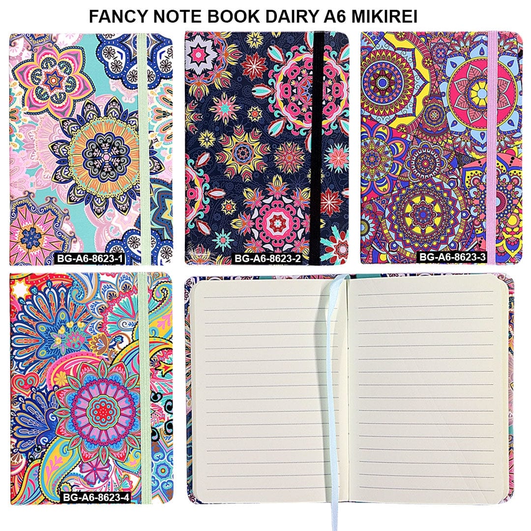 Ravrai Craft - Mumbai Branch NOTE BOOK DAIRY A6 Fancy Notebook Dairy A6