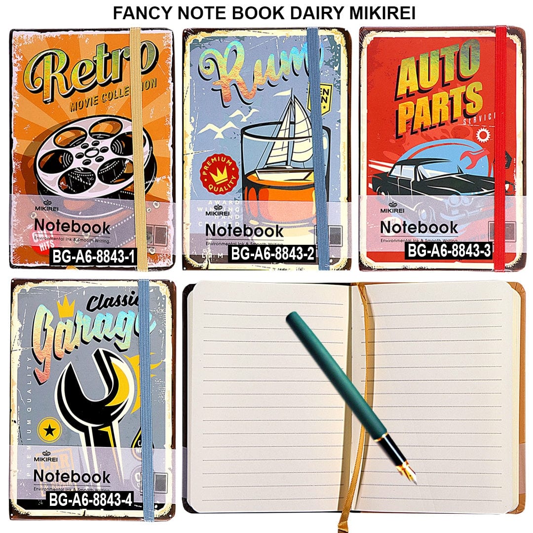 Ravrai Craft - Mumbai Branch NOTE BOOK DAIRY A6 Fancy Notebook dairy A6