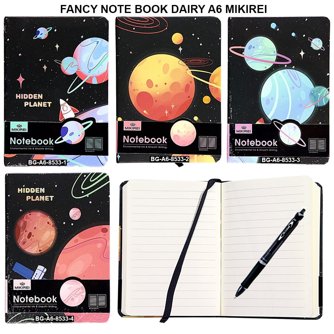 Ravrai Craft - Mumbai Branch NOTE BOOK DAIRY A6 Fancy Notebook Dairy A6