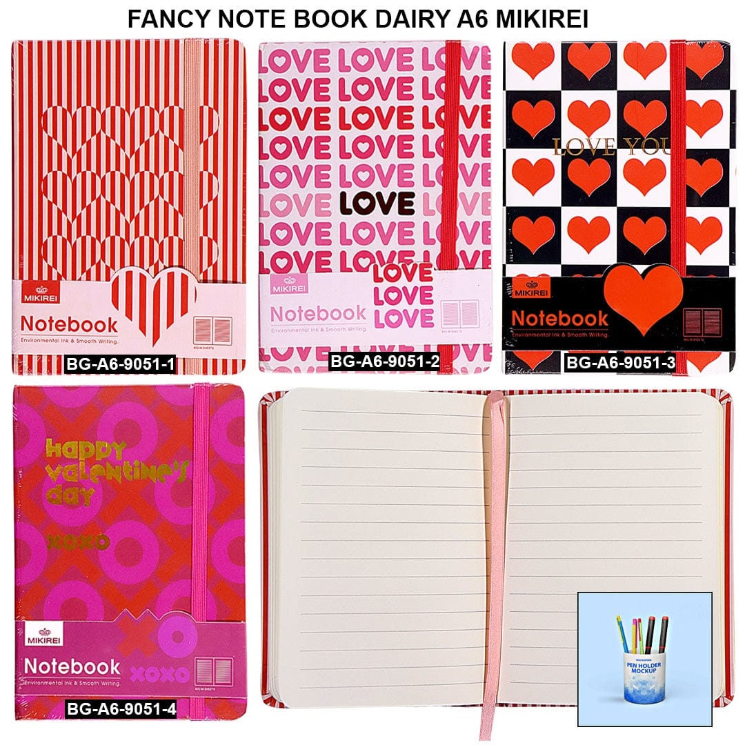 Ravrai Craft - Mumbai Branch NOTE BOOK DAIRY A6 Fancy Notebook Dairy A6