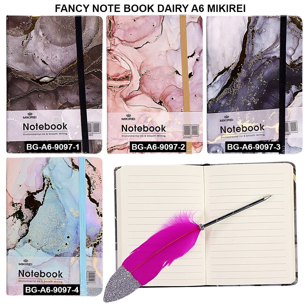 Ravrai Craft - Mumbai Branch NOTE BOOK DAIRY A6 Fancy Notebook Dairy A6