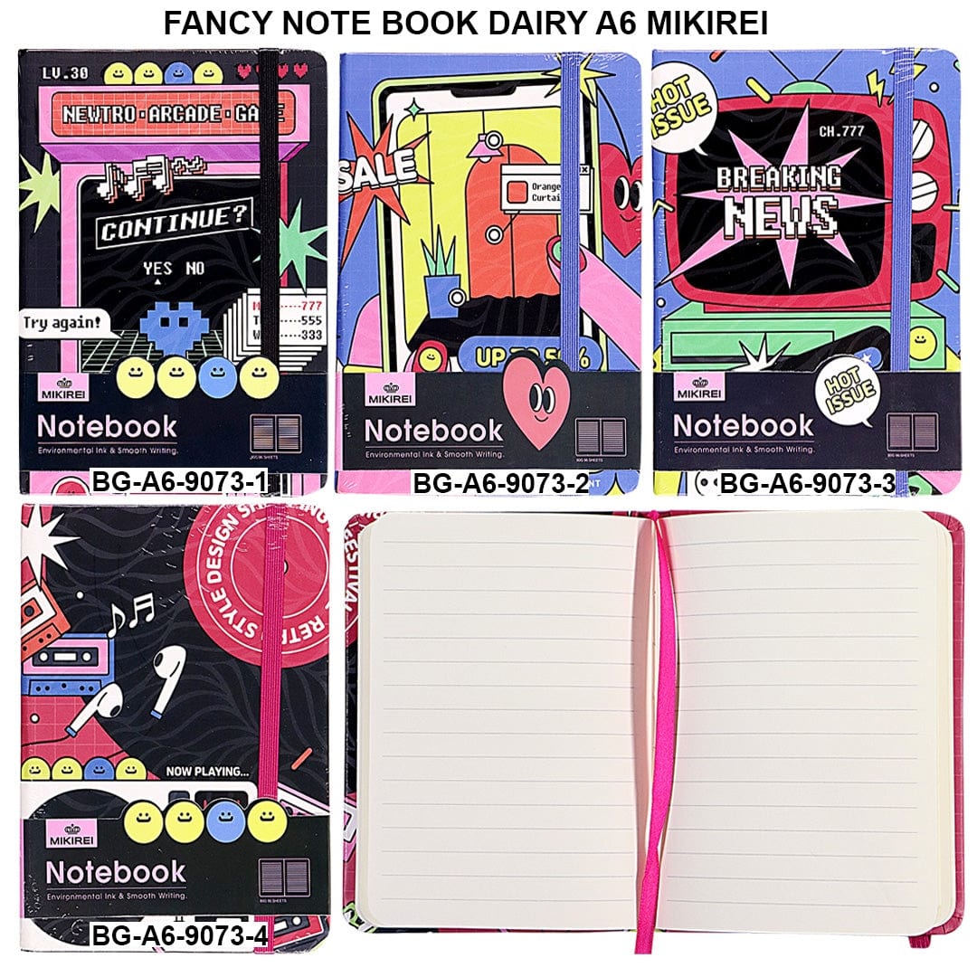 Ravrai Craft - Mumbai Branch NOTE BOOK DAIRY A6 Fancy Notebook Dairy A6