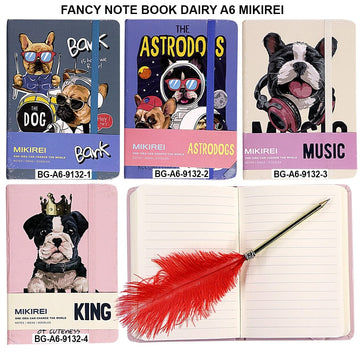 Journal Fancy Diary I Ruled & Undated I A6 I 100 Sheets