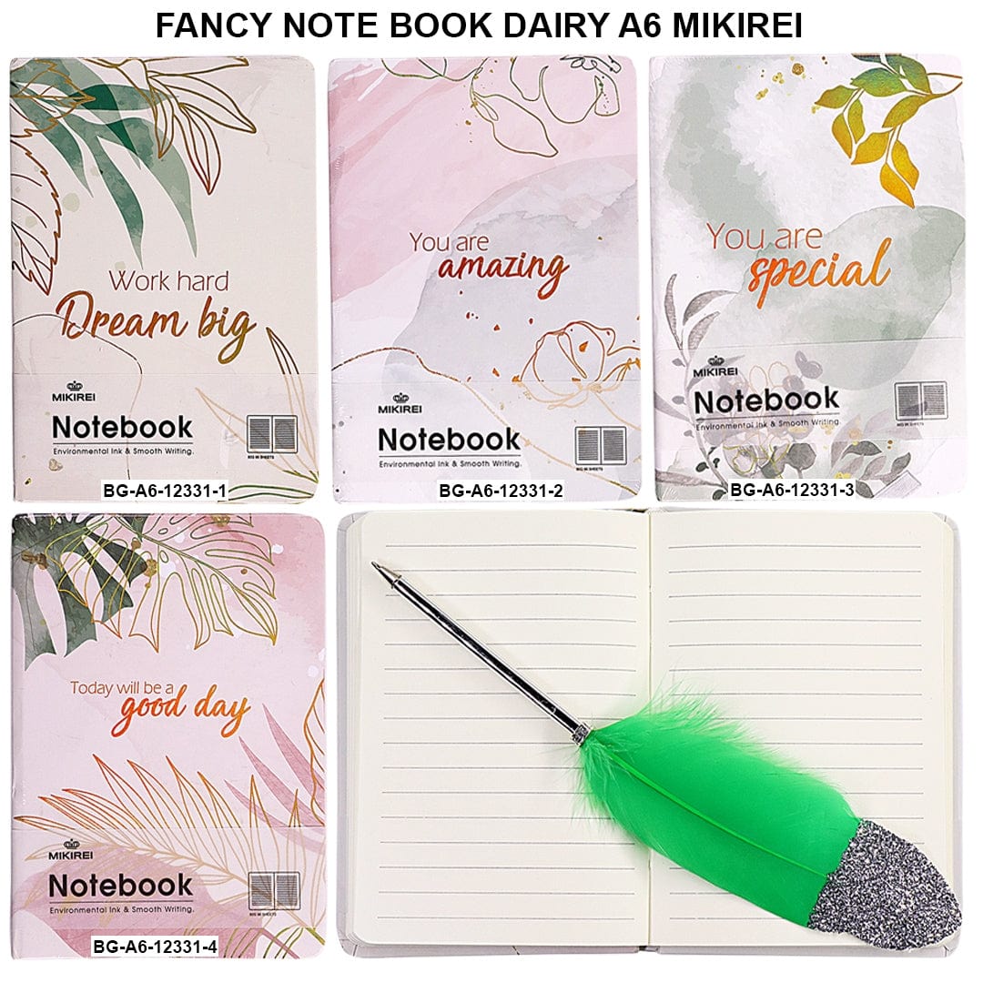 Ravrai Craft - Mumbai Branch NOTE BOOK DAIRY A6 NOTE BOOK DAIRY A6 MIKIREI A6-12331