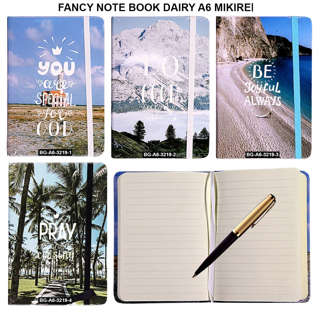 Ravrai Craft - Mumbai Branch NOTE BOOK DAIRY A6 NOTE BOOK DAIRY A6 MIKIREI A6-3219