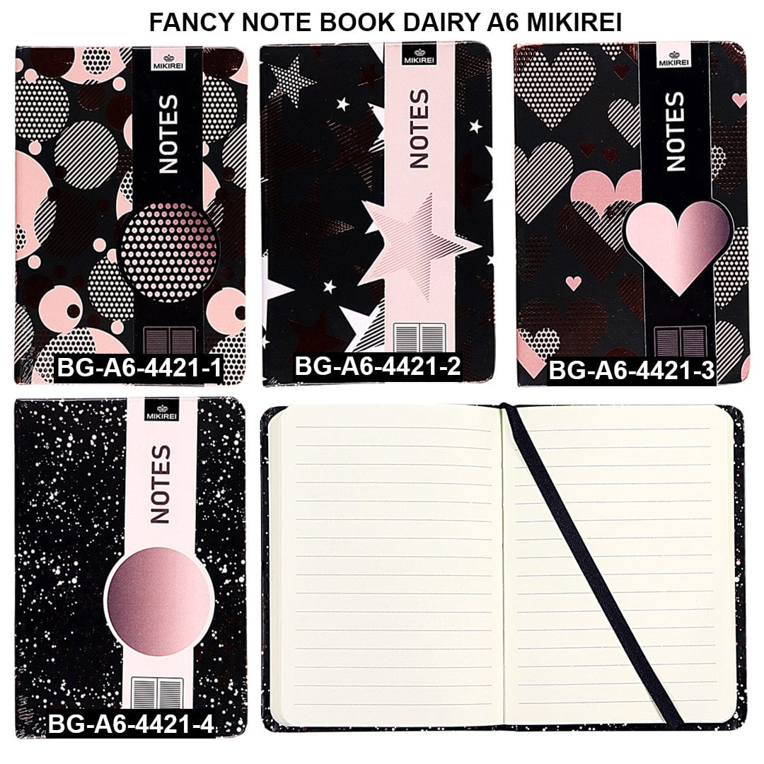 Ravrai Craft - Mumbai Branch NOTE BOOK DAIRY A6 NOTE BOOK DAIRY A6 MIKIREI A6-4421