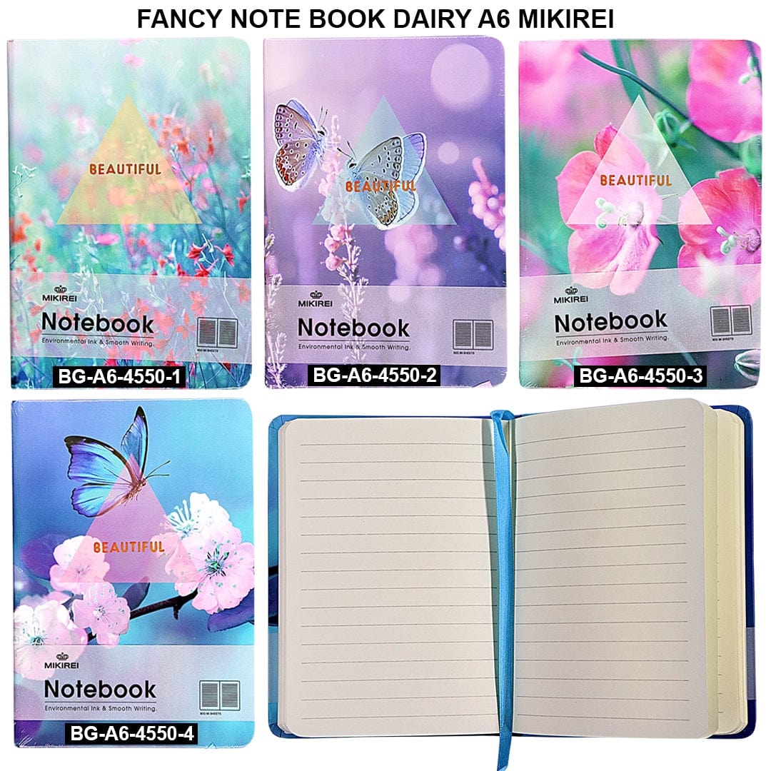 Ravrai Craft - Mumbai Branch NOTE BOOK DAIRY A6 NOTE BOOK DAIRY A6 MIKIREI A6-5450