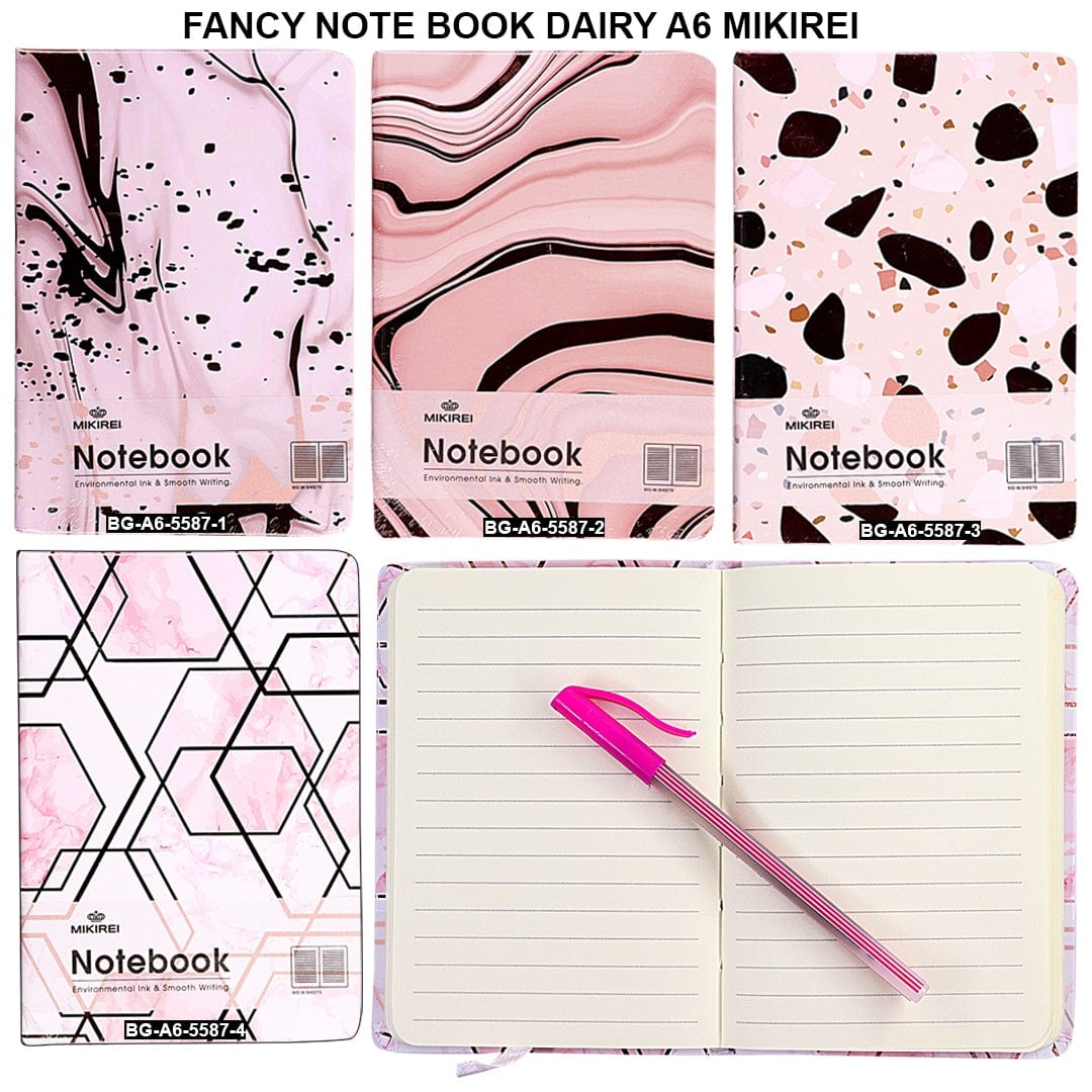 Ravrai Craft - Mumbai Branch NOTE BOOK DAIRY A6 NOTE BOOK DAIRY A6 MIKIREI A6-5587