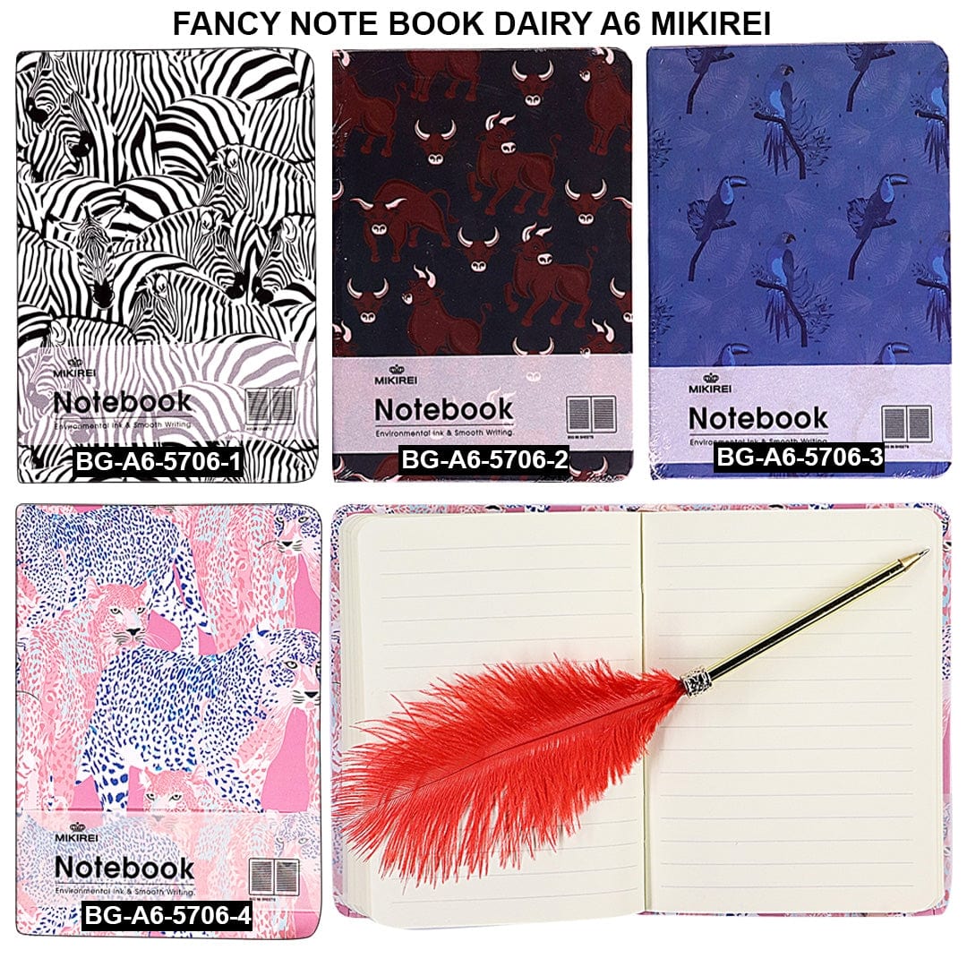 Ravrai Craft - Mumbai Branch NOTE BOOK DAIRY A6 NOTE BOOK DAIRY A6 MIKIREI A6-5706