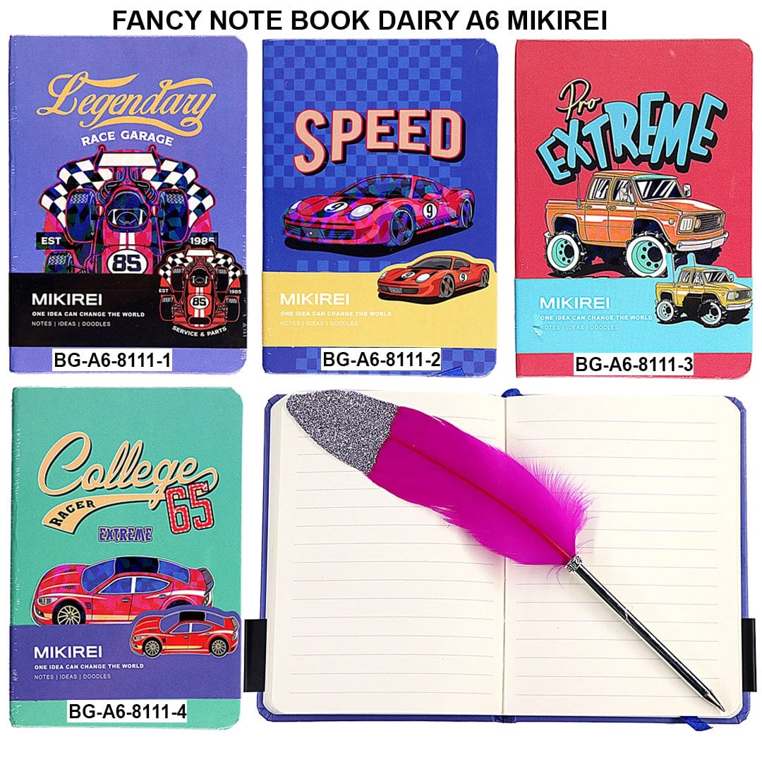 Ravrai Craft - Mumbai Branch NOTE BOOK DAIRY A6 NOTE BOOK DAIRY A6 MIKIREI A6-8111