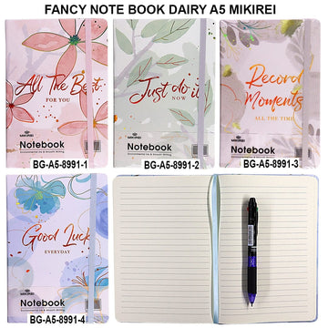 Notebook Diary A5 I Contain 1 Unit Assorted I 100 Pages