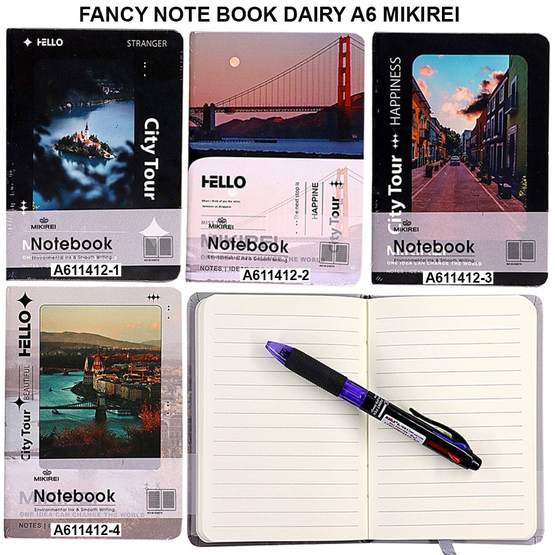 Ravrai Craft - Mumbai Branch Note Book Diary A6 NOTE BOOK DAIRY A6 MIKIREI