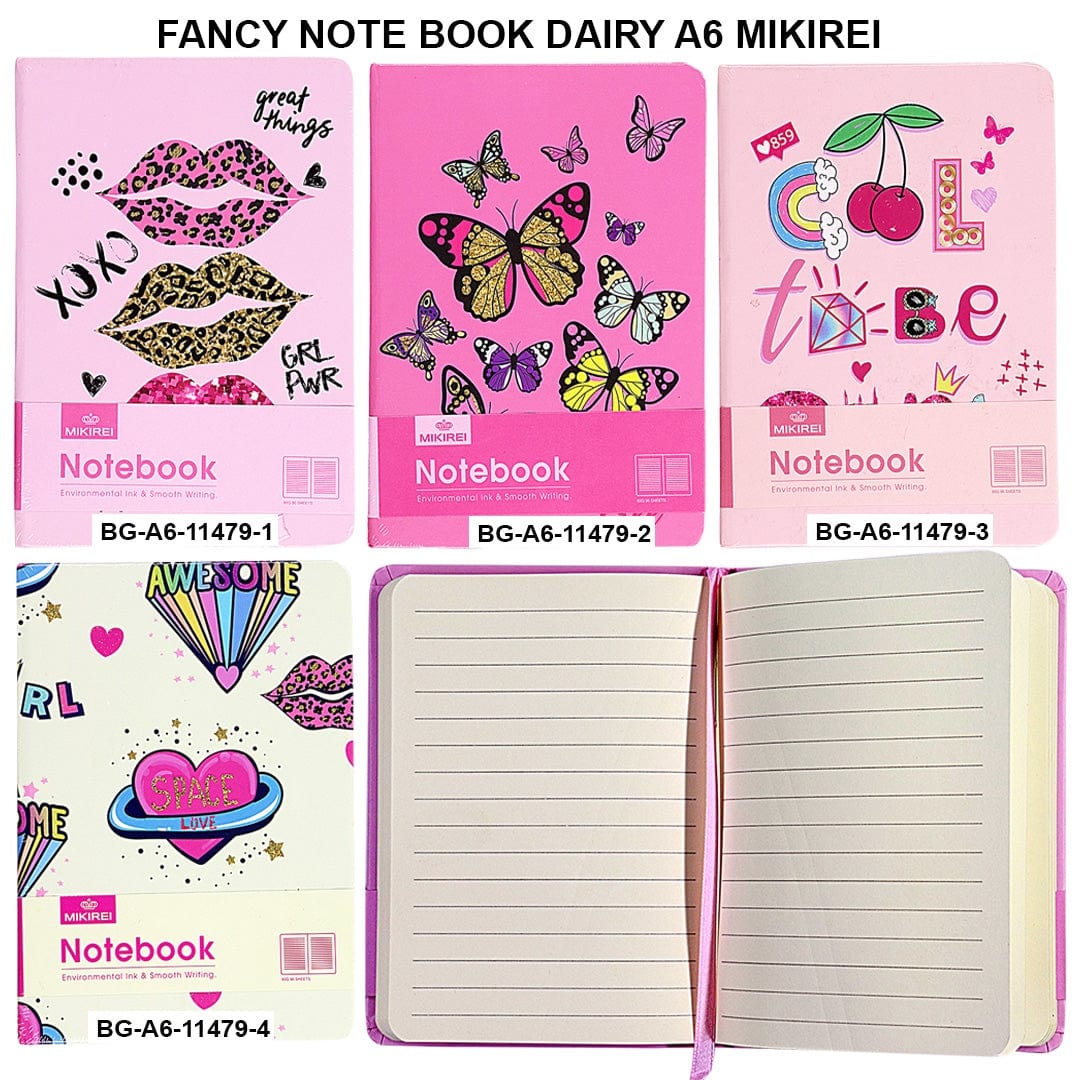 Ravrai Craft - Mumbai Branch Note Book Diary A6 NOTE BOOK DAIRY A6 MIKIREI