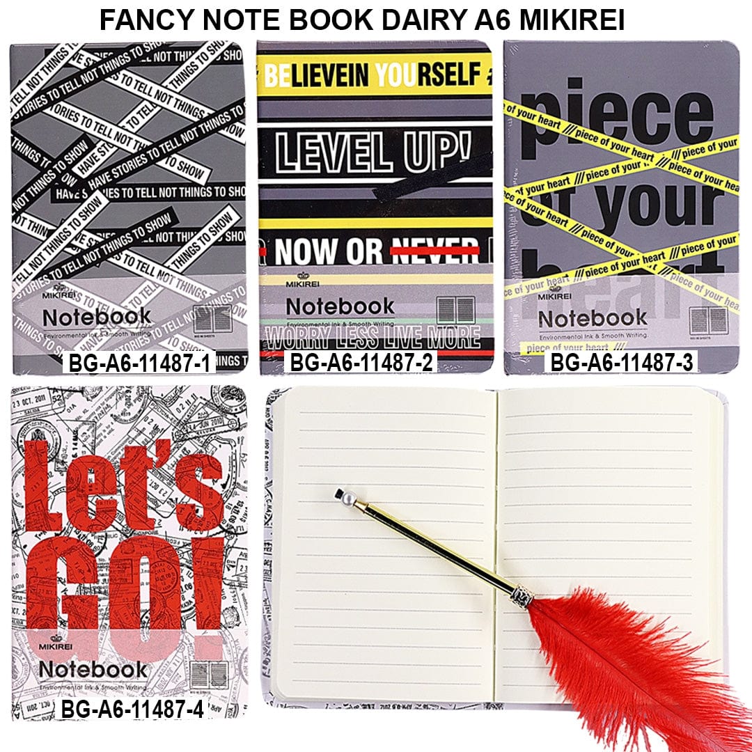 Ravrai Craft - Mumbai Branch Note Book Diary A6 NOTE BOOK DAIRY A6 MIKIREI