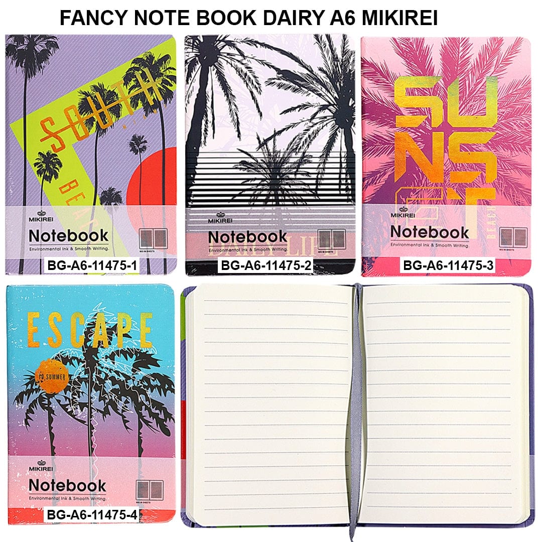 Ravrai Craft - Mumbai Branch Note Book Diary A6 NOTE BOOK DAIRY A6 MIKIREI