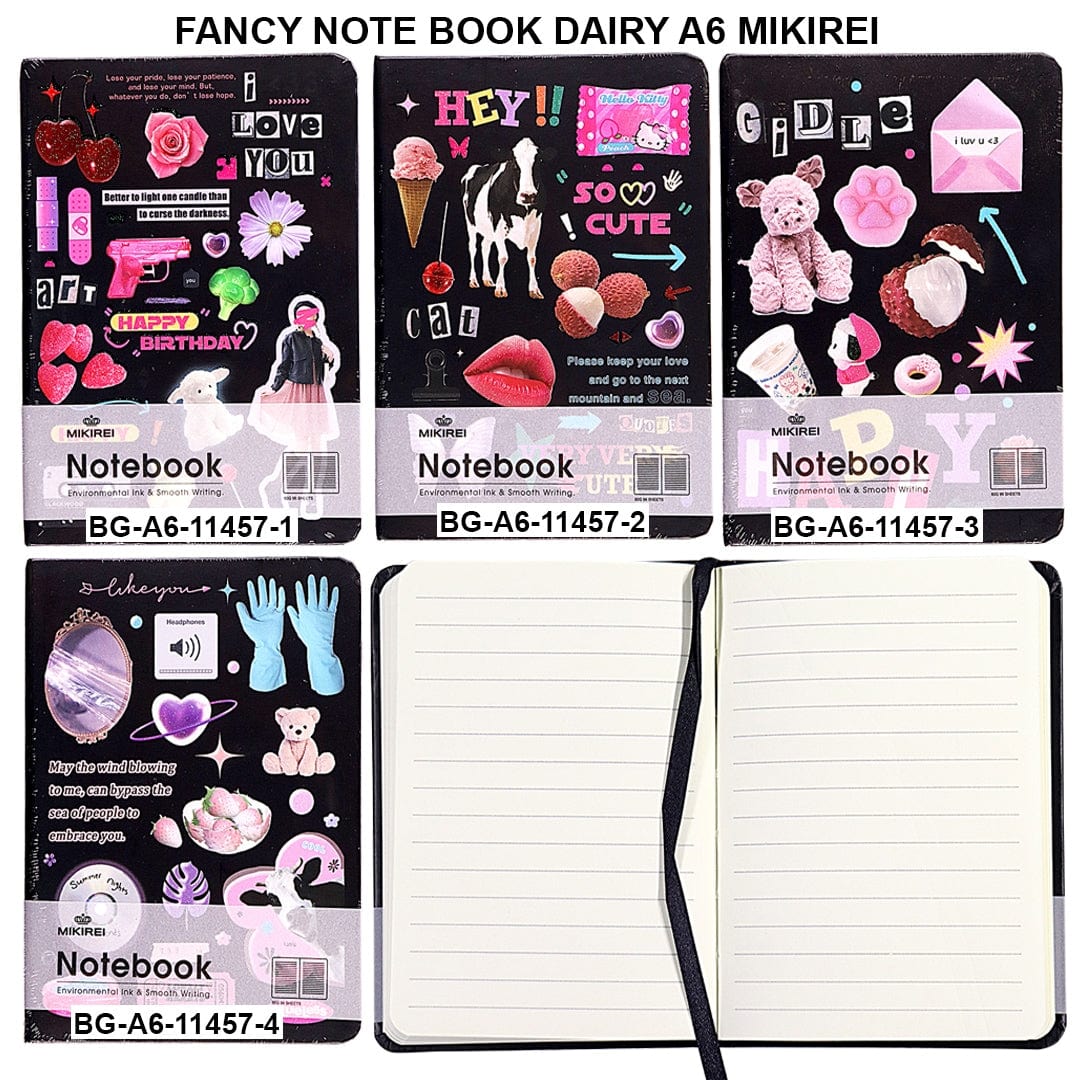 Ravrai Craft - Mumbai Branch Note Book Diary A6 NOTE BOOK DAIRY A6 MIKIREI