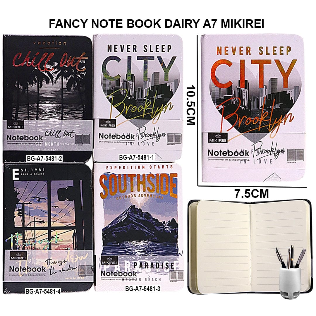 Ravrai Craft - Mumbai Branch NOTE BOOK DIARY A7 Note Book Diary A7