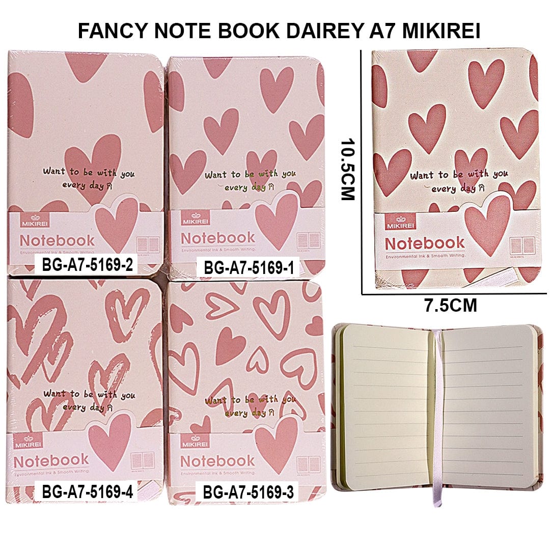 Ravrai Craft - Mumbai Branch NOTE BOOK DIARY A7 Note Book Diary A7