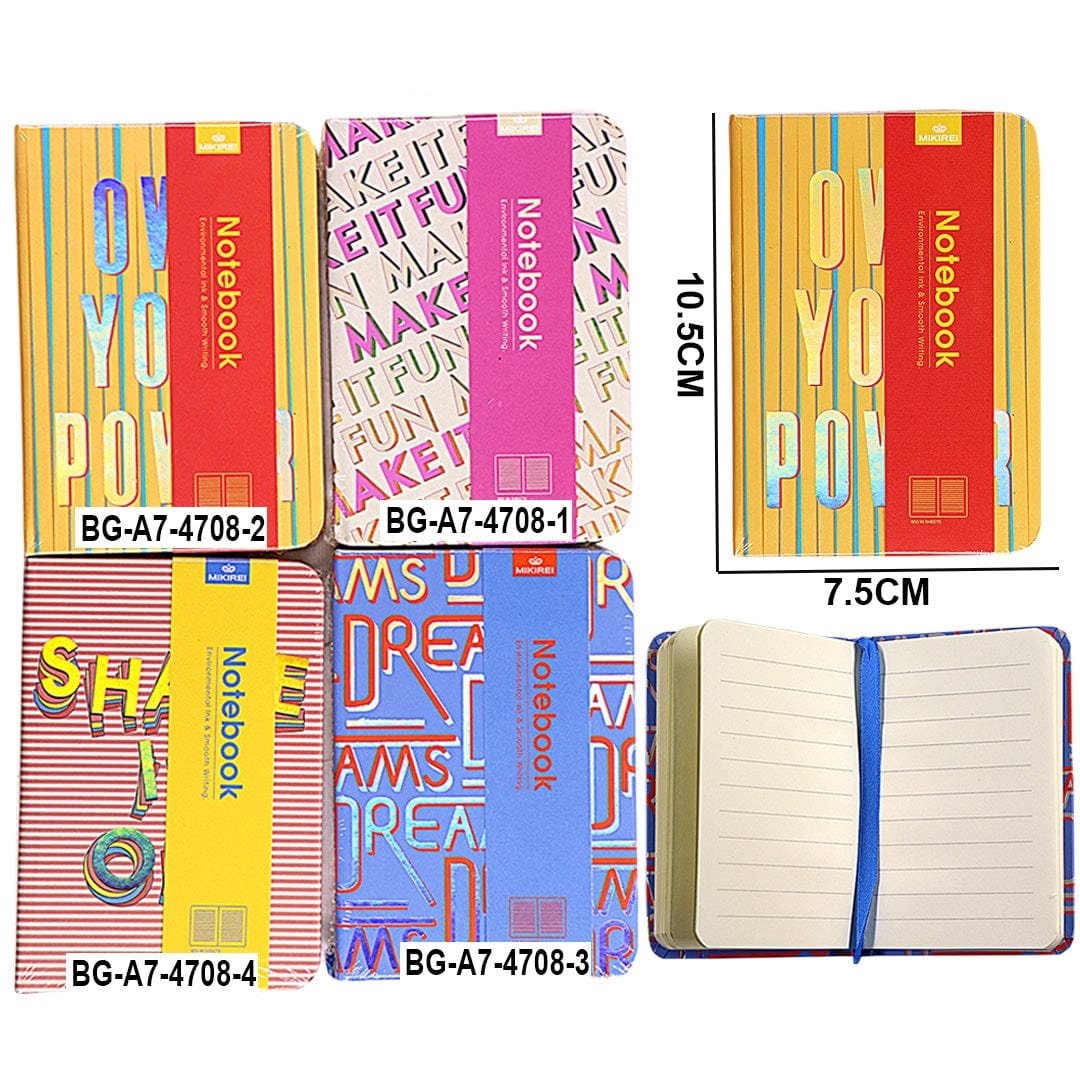 Ravrai Craft - Mumbai Branch NOTE BOOK DIARY A7 Note Book Diary A7