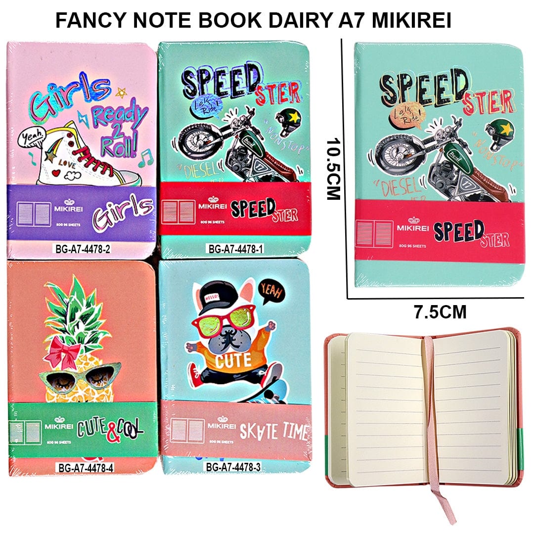 Ravrai Craft - Mumbai Branch NOTE BOOK DIARY A7 Note Book Diary A7