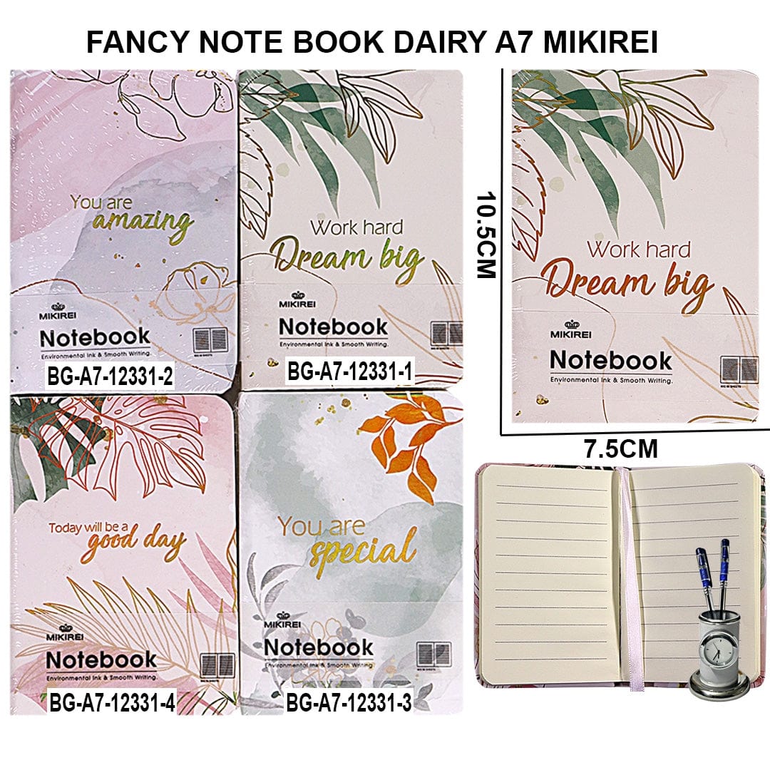 Ravrai Craft - Mumbai Branch NOTE BOOK DIARY A7 Note Book Diary A7